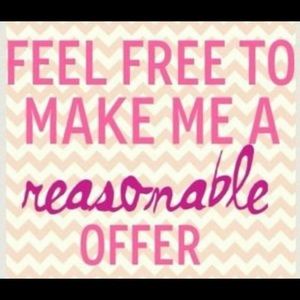 Make me an offer on any item!